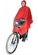 Roter Regenponcho Fahrrad von Hooodie 1
